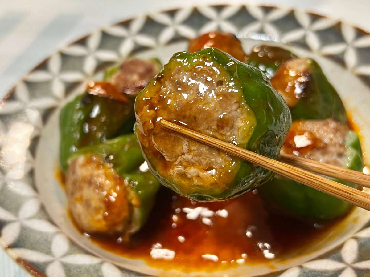 岩崎ファームさん「ピーマンの肉詰め」