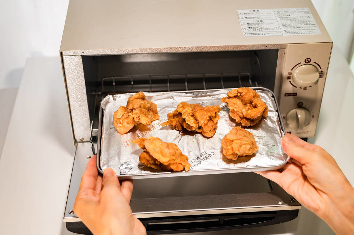 オーブントースターのNG行為