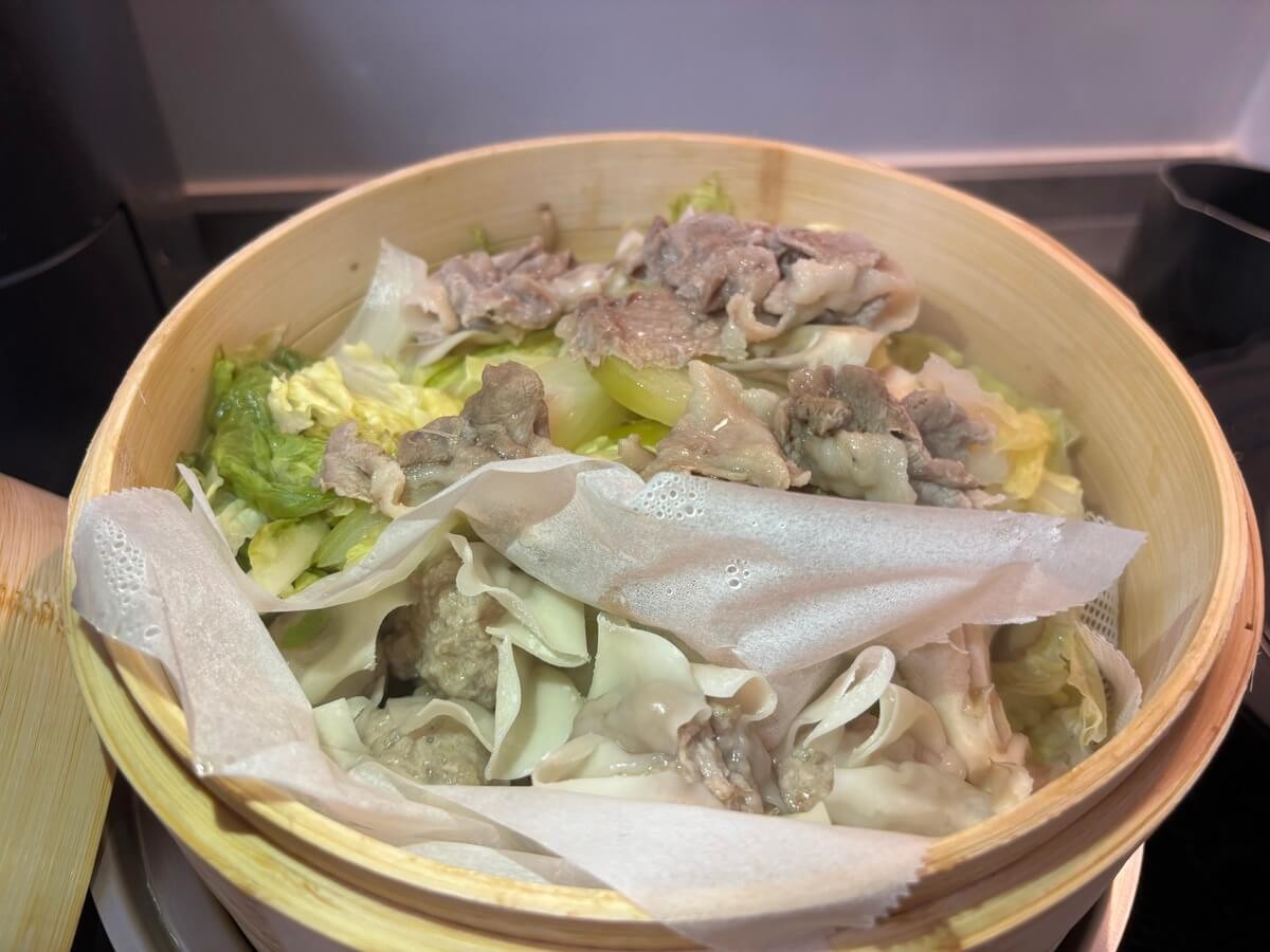 かんたん焼売&蒸し野菜