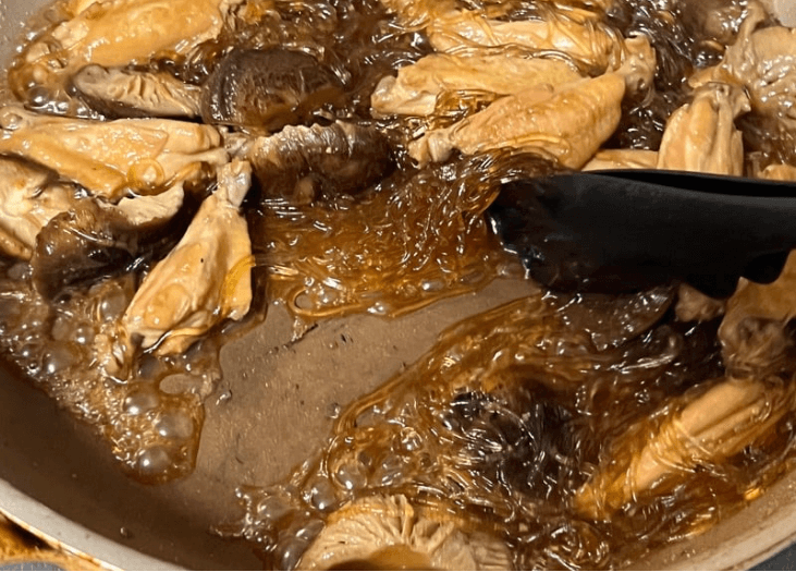 DAIGOも台所「干ししいたけと春雨の煮込み」