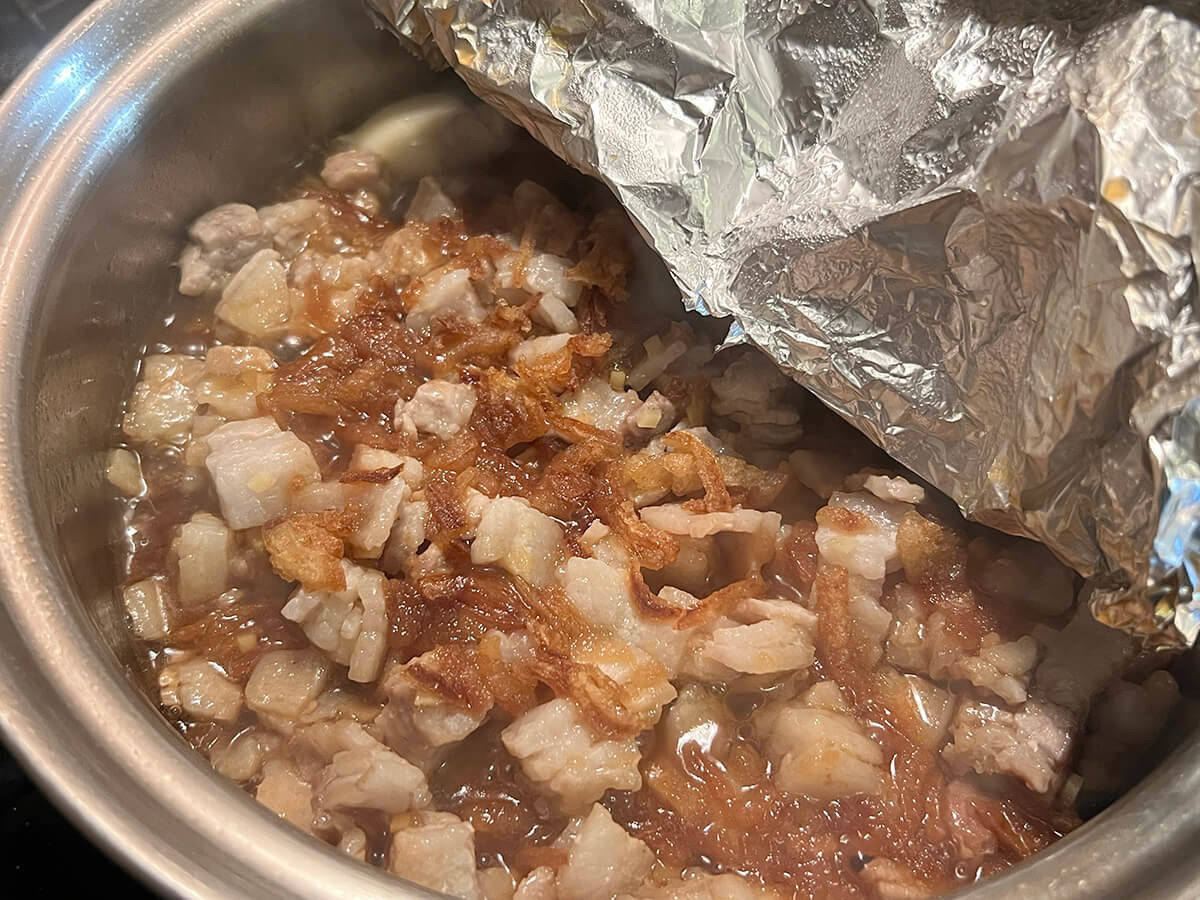 時間の都合のルーローハン