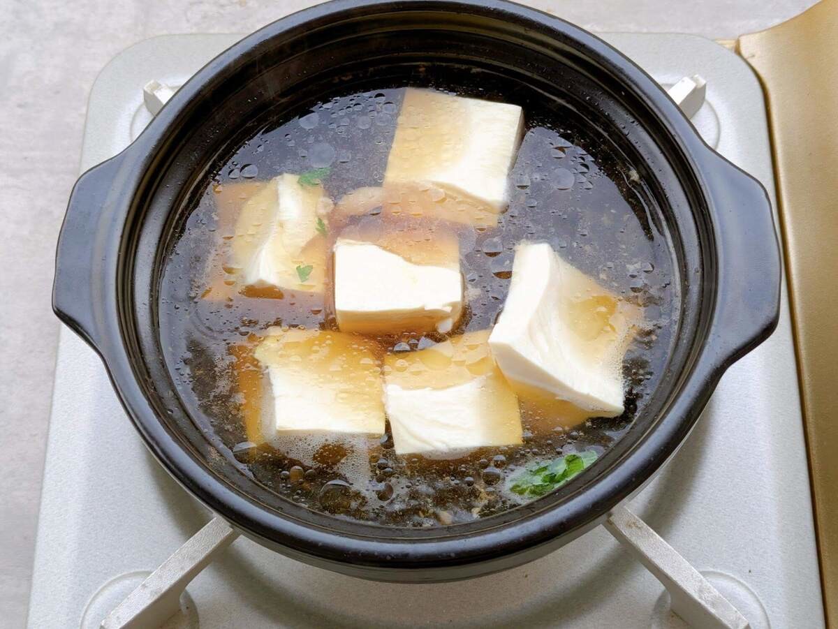 野﨑洋光さん「水から煮るあっさり鍋」のレシピ