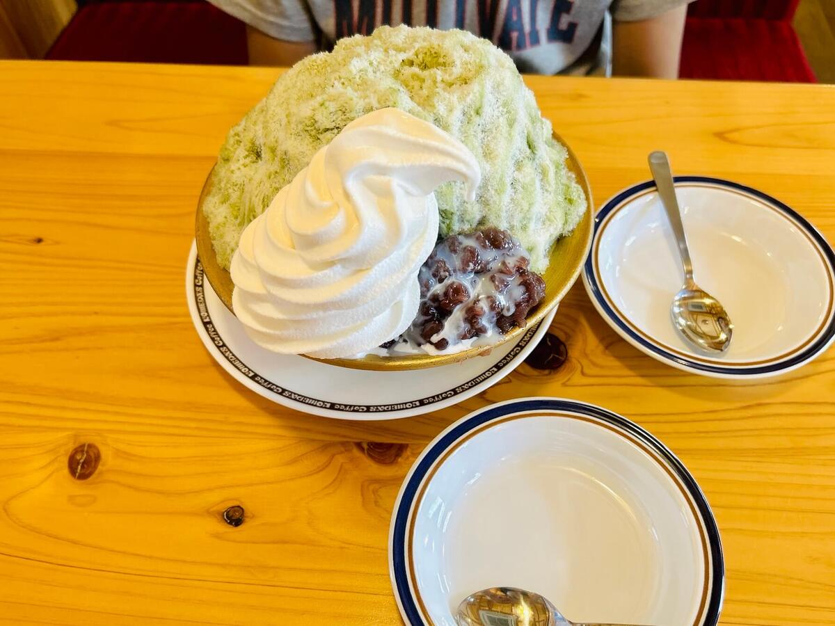 コメダ珈琲のかき氷