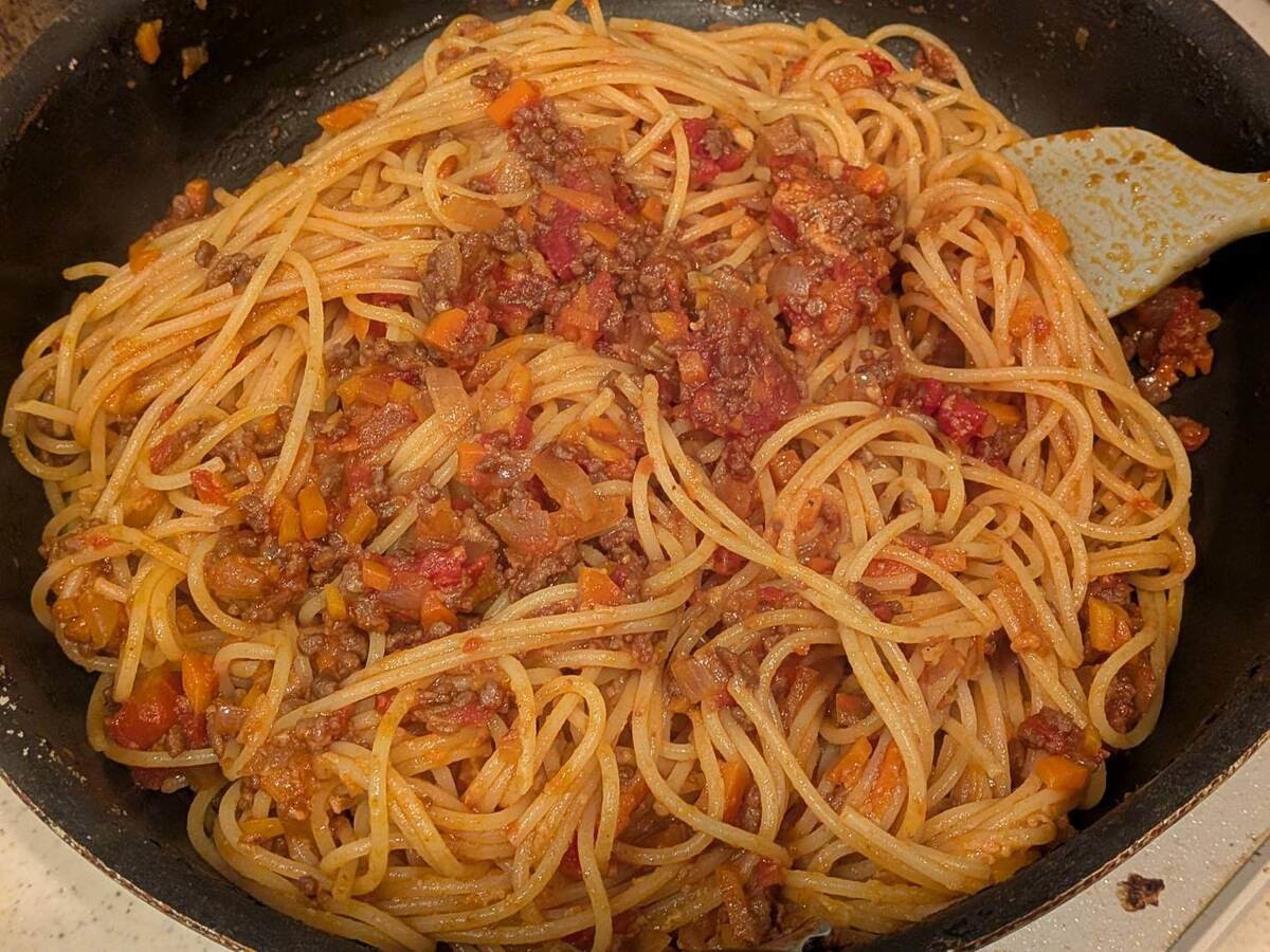 植竹隆政さん「ミートソーススパゲティ」