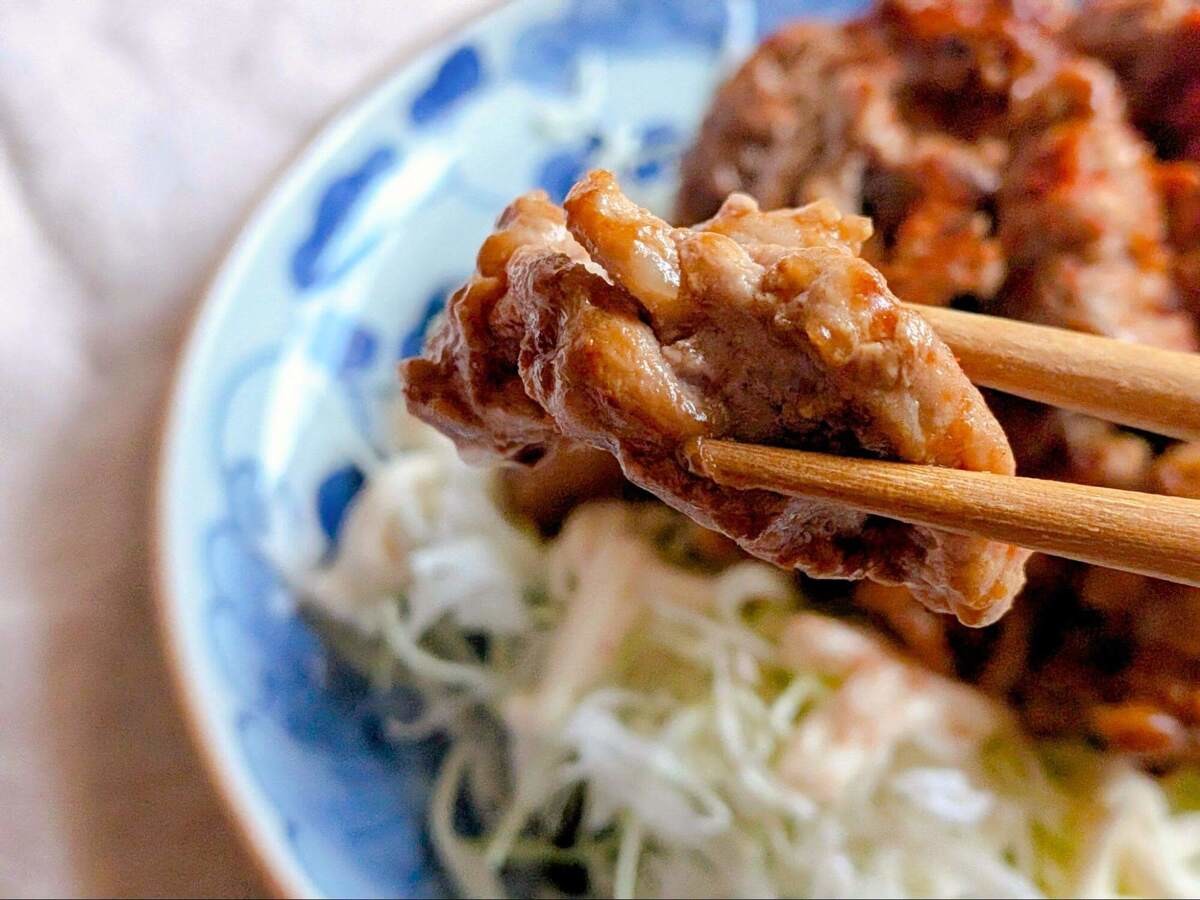 瀬尾幸子さん「やわらか豚こましょうが焼き」