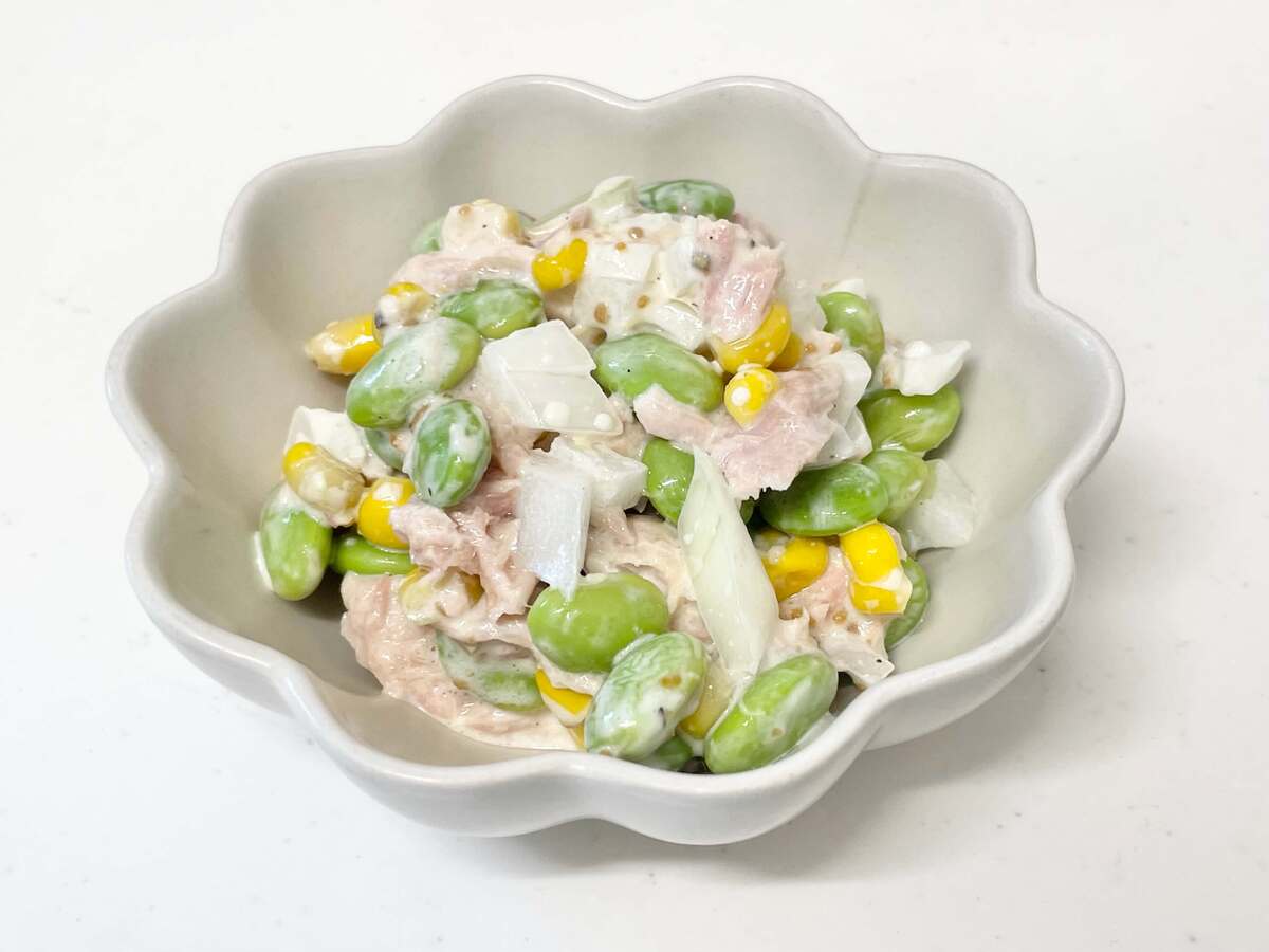 味の素公式「枝豆のツナマヨサラダ」