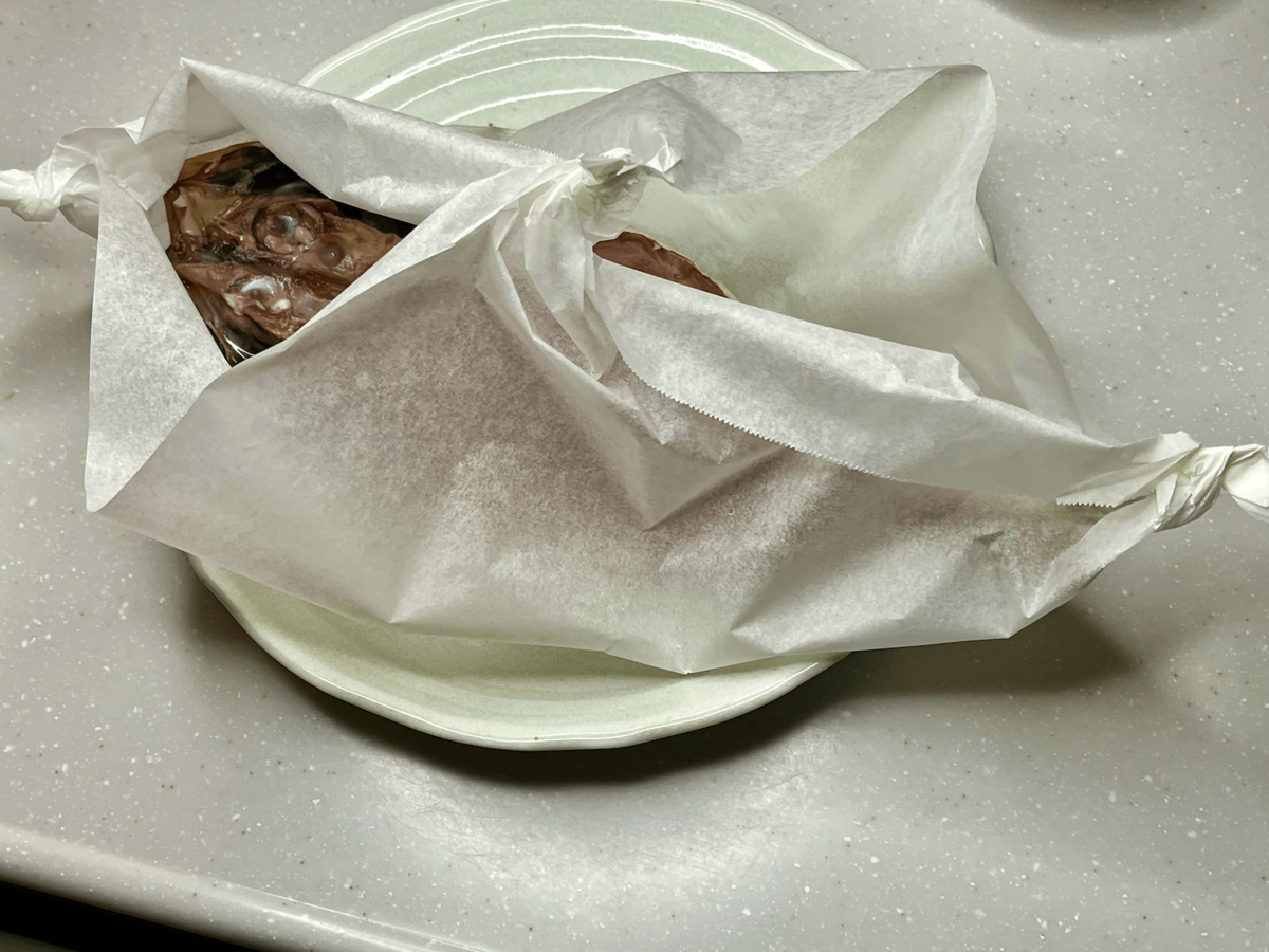 村上祥子さん「電子レンジでアジの干物を焼く方法」