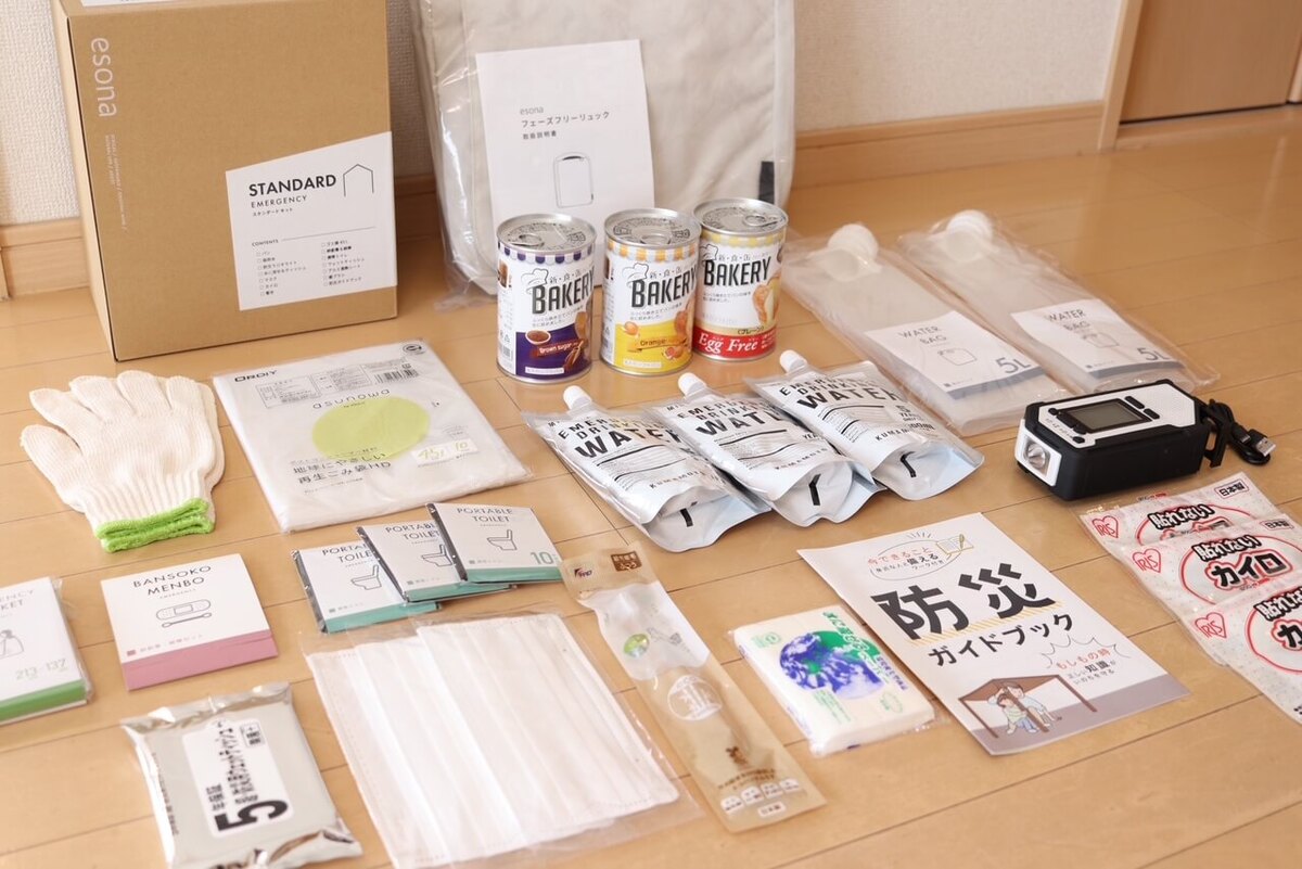 【防災に必要な備え】目安として考える3段階