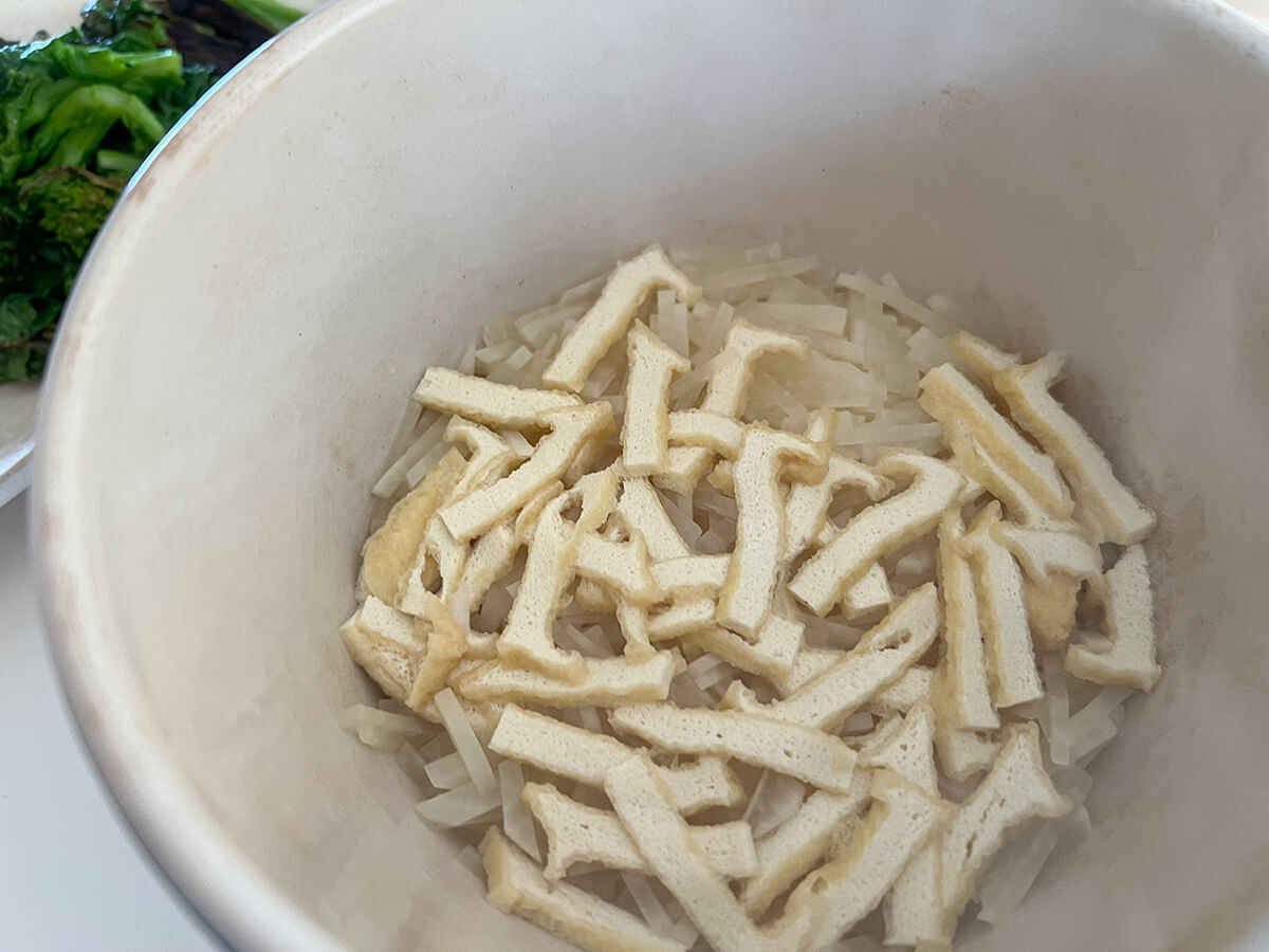 大原千鶴さん「大根ご飯」